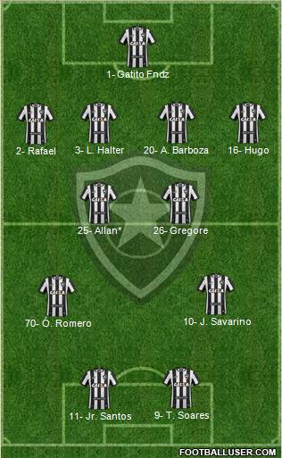 Botafogo FR Formation 2024