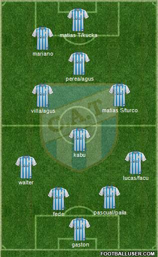 Atlético Tucumán football formation