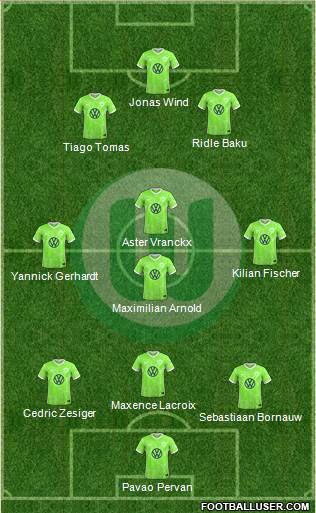 VfL Wolfsburg football formation