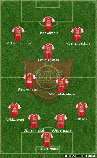 Persepolis Tehran Formation 2024