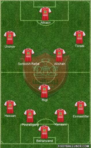 Persepolis Tehran Formation 2024