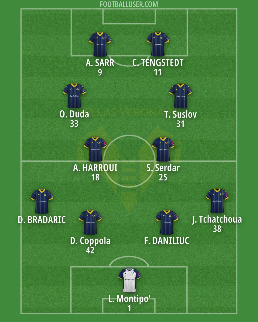 Hellas Verona Formation 2024