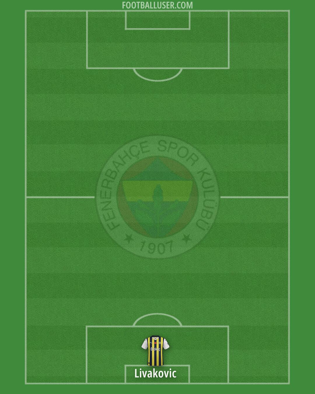 Fenerbahçe Formation 2024