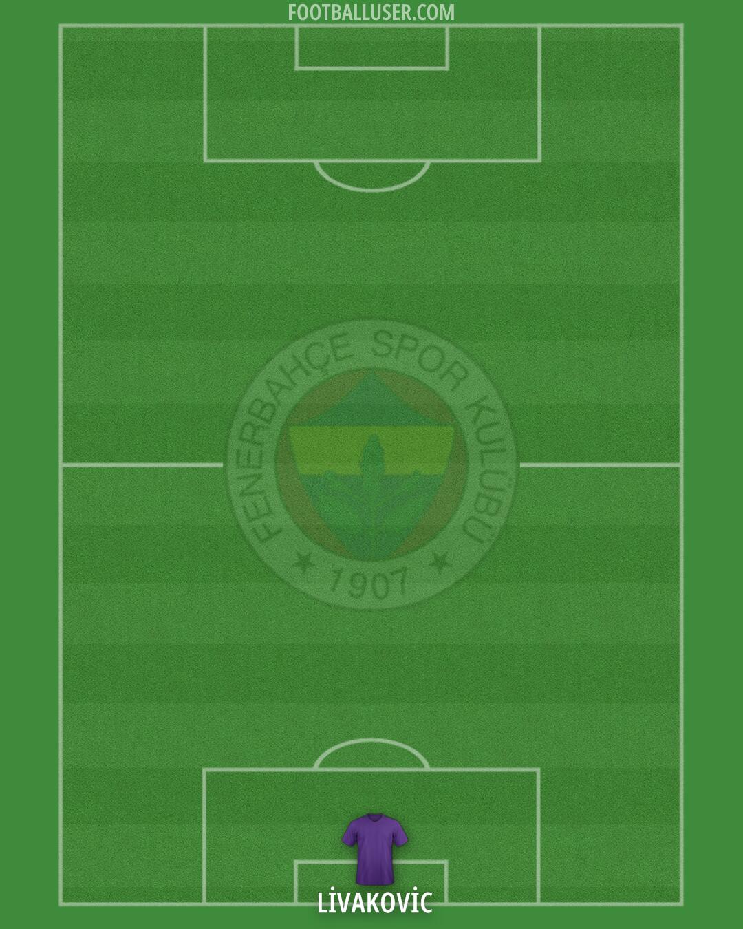 Fenerbahçe Formation 2024