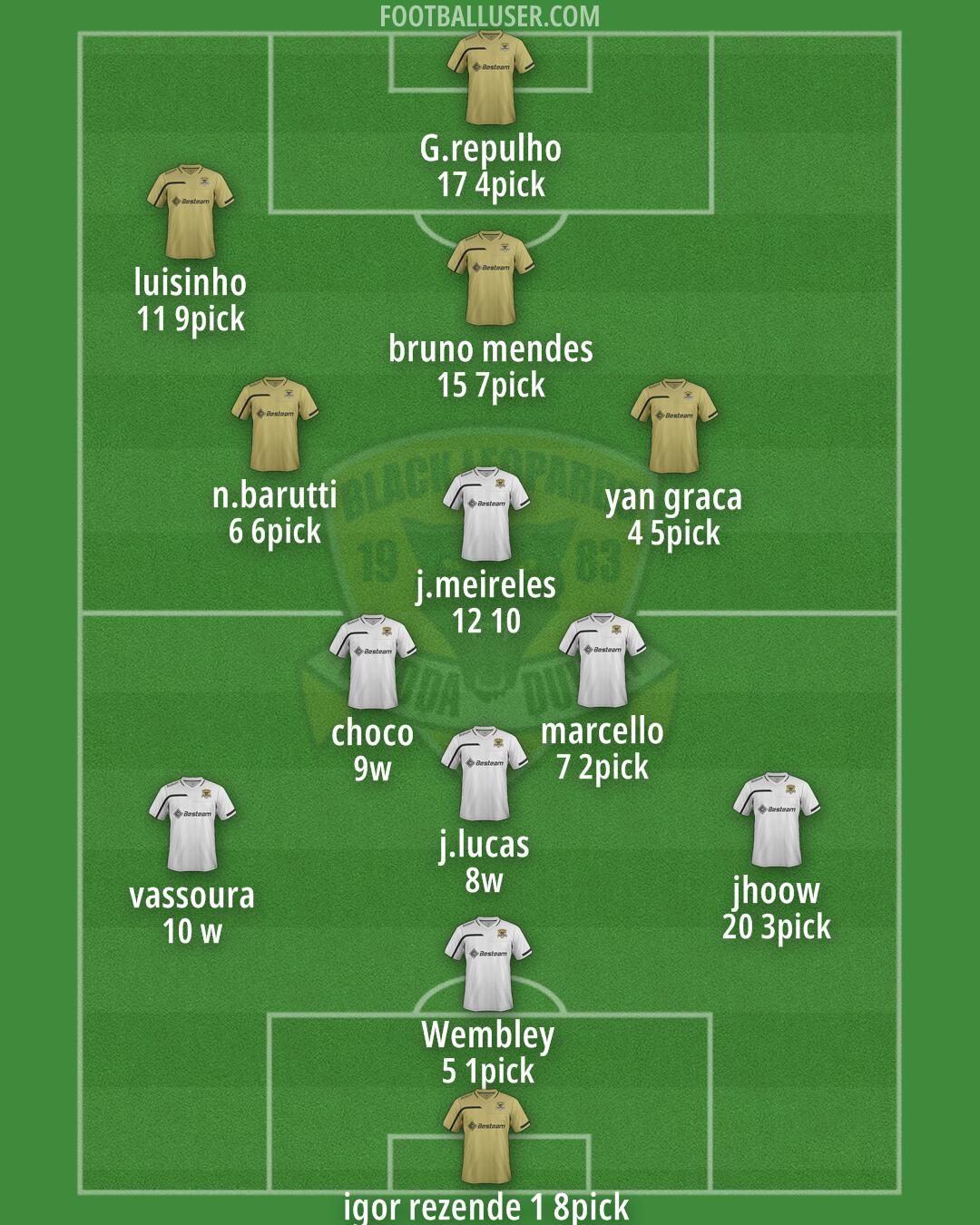 Black Leopards Formation 2025