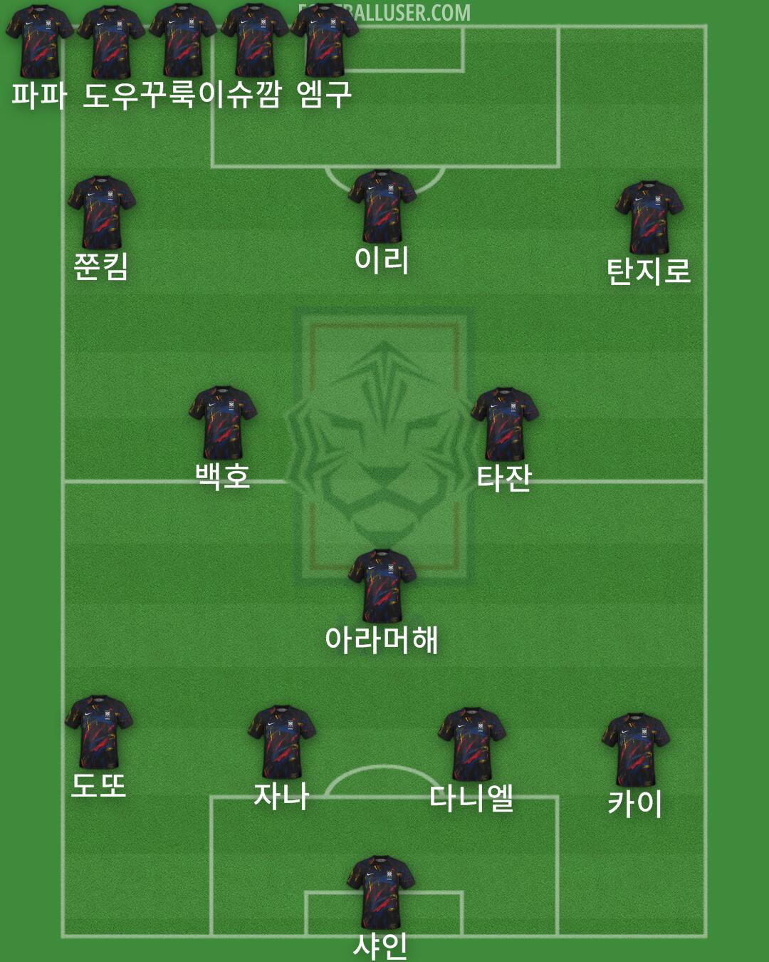 South Korea Formation 2025