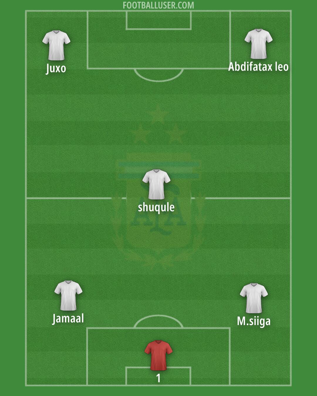 Argentina Formation 2025