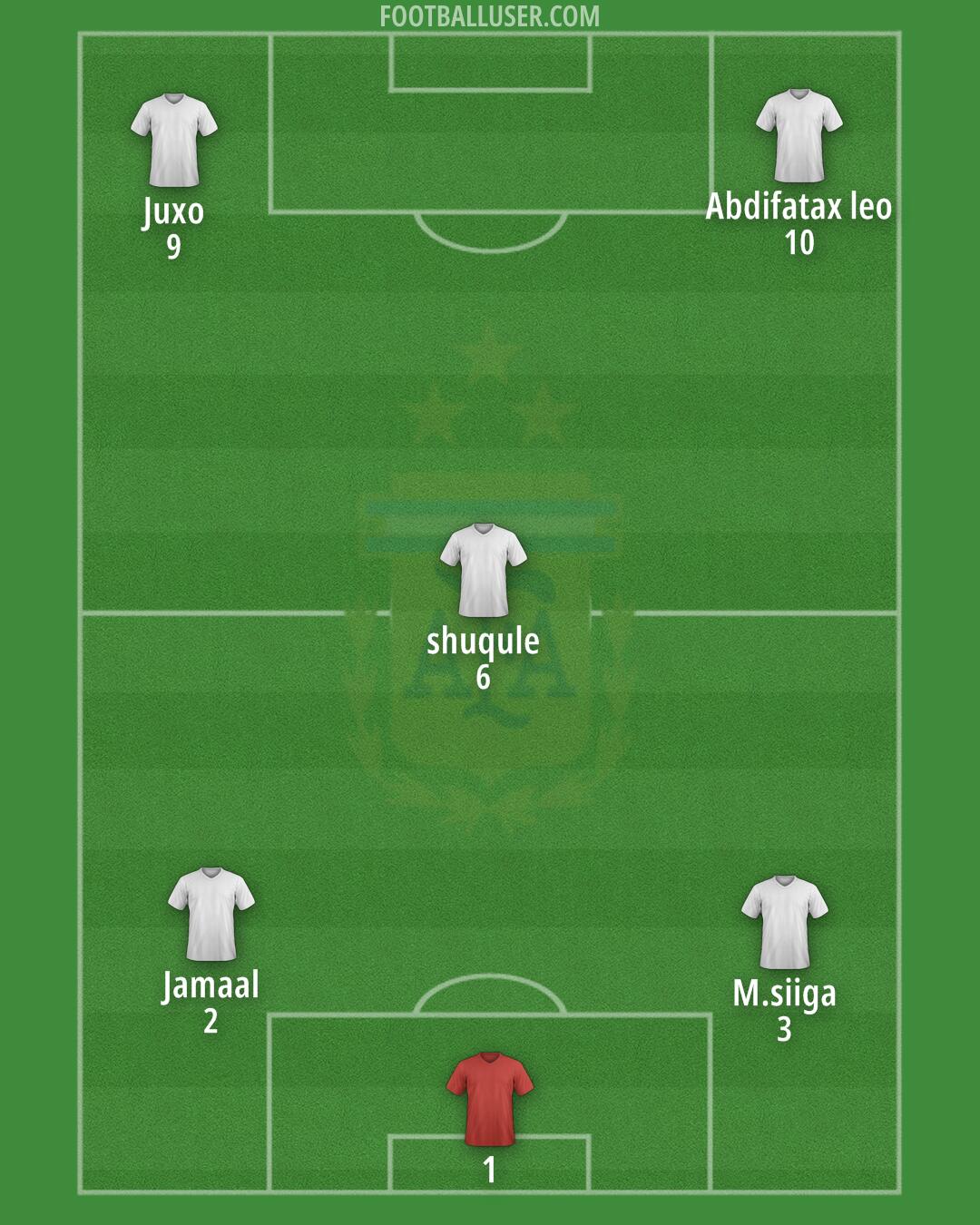 Argentina Formation 2025