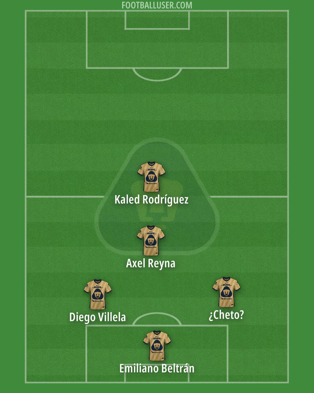 Pumas Formation 2025
