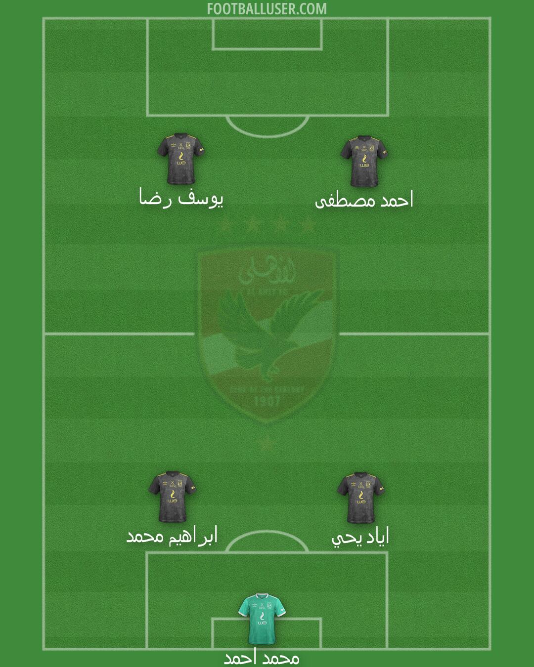 Al-Ahly Formation 2026