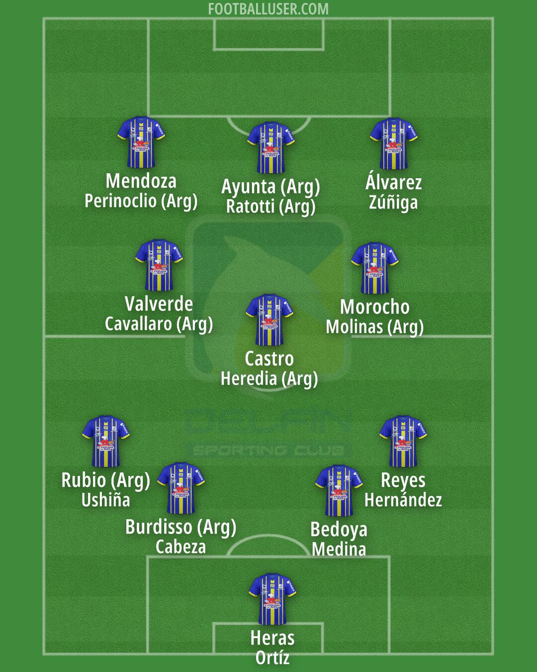 Delfín Formation 2026
