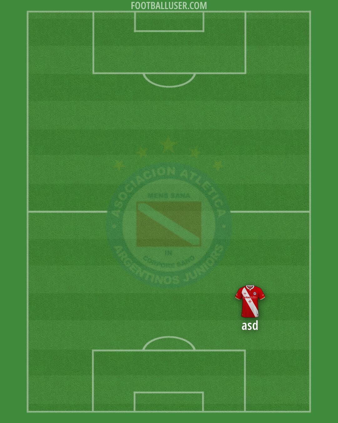 Argentinos Jrs. Formation 2026